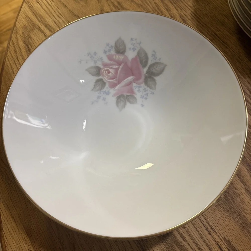 Vintage Noritake Fine China Roseville Large Round Vegetable/ Serving Bowl